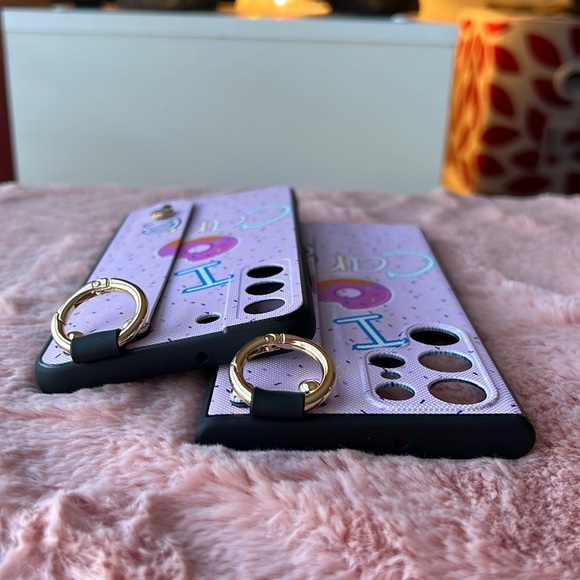 For Samsung Galaxy S22 plus,S22 ultra phone case with strap kickstand ring - Picture 12 of 13